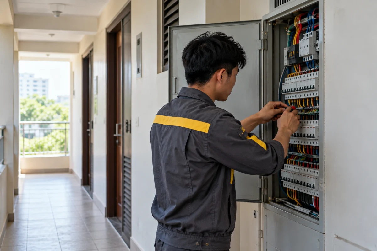 Bảo trì điện nước toà nhà